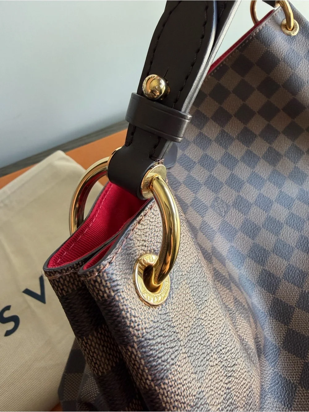 Louis Vuitton Damier Ebene Graceful MM New💫